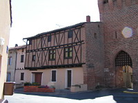 Lescure-d'Albigeois, Tour de l'horloge, Porte fortifiee (XV-XVIeme)(02)